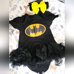 Ruffle Batman onsie